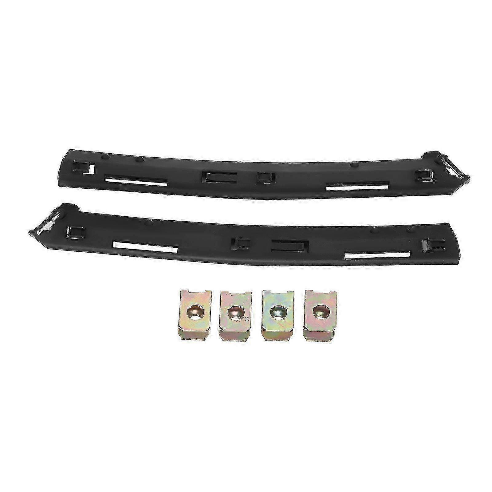 2pcs Front Bumper Bar Slides ABS Car Exterior Accessories Replacement for Holden Commodore VY VZ 2002‑2007