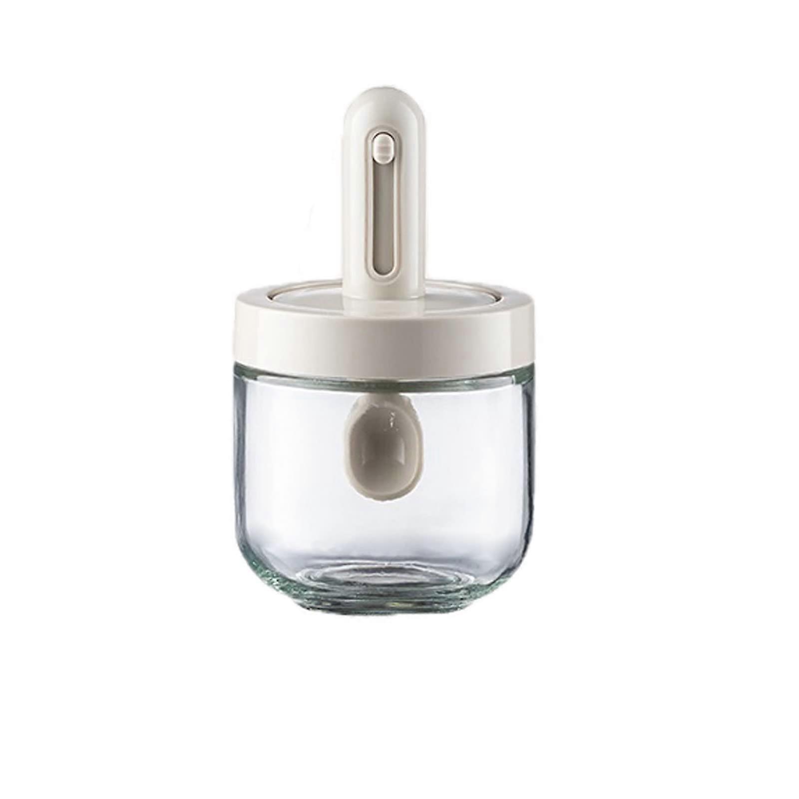 Spice Rack Organizer with Adjustable Length and LeakProof Seasoning Storage Container for Kitchen