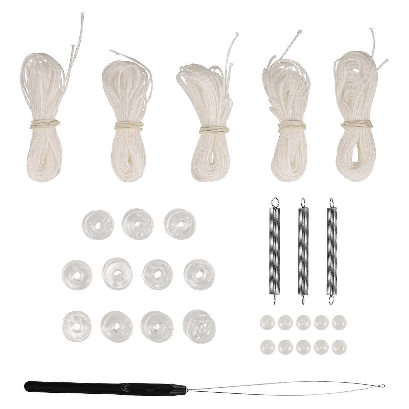 Camper Blinds Restringing Kit For Camper Window Shade Road Trips Plastic 8.3×0.2×0.2in Adjustment 1Set