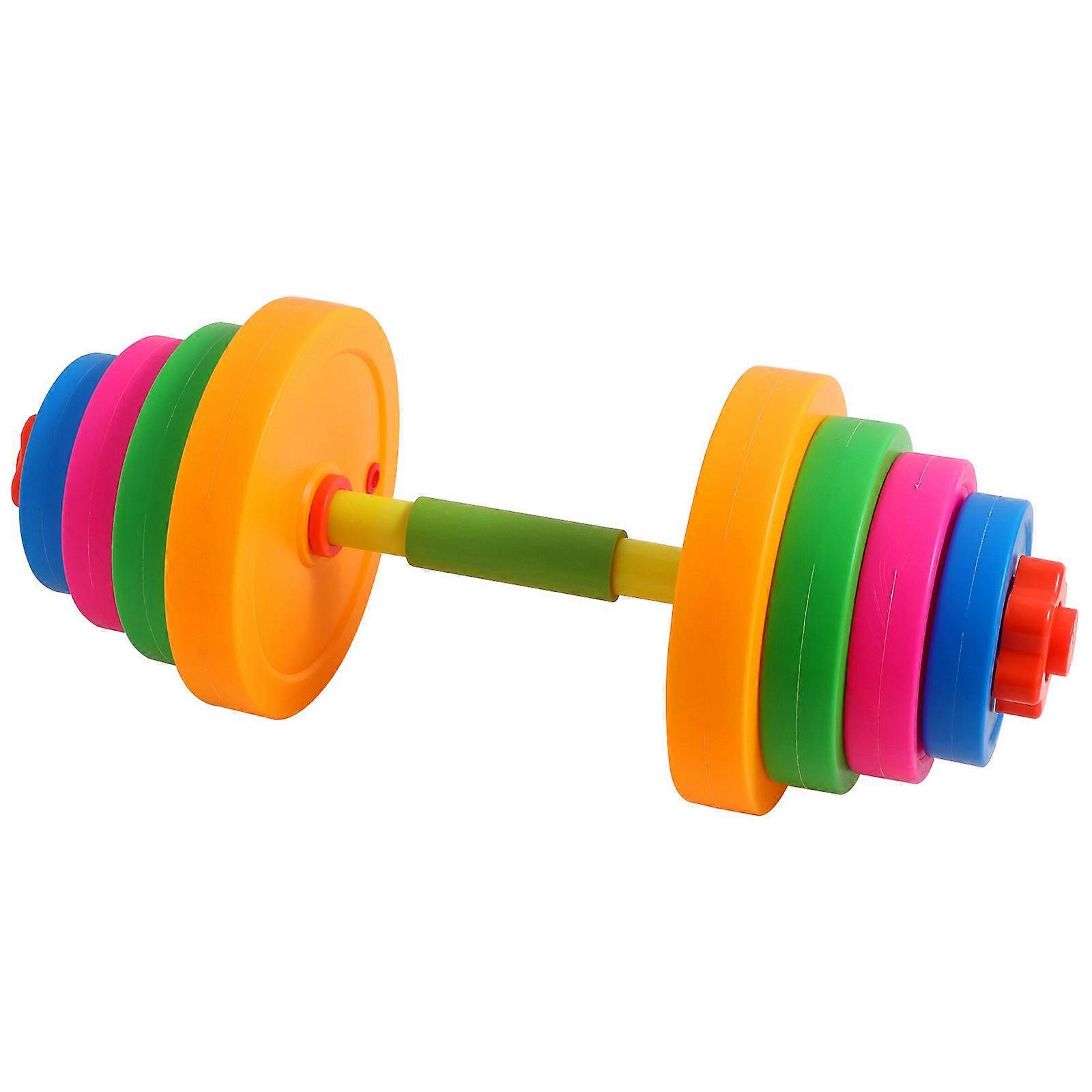 Plastic Dumbbells for Exercising Kids 3Pcs Adjustable Hand Weight Set