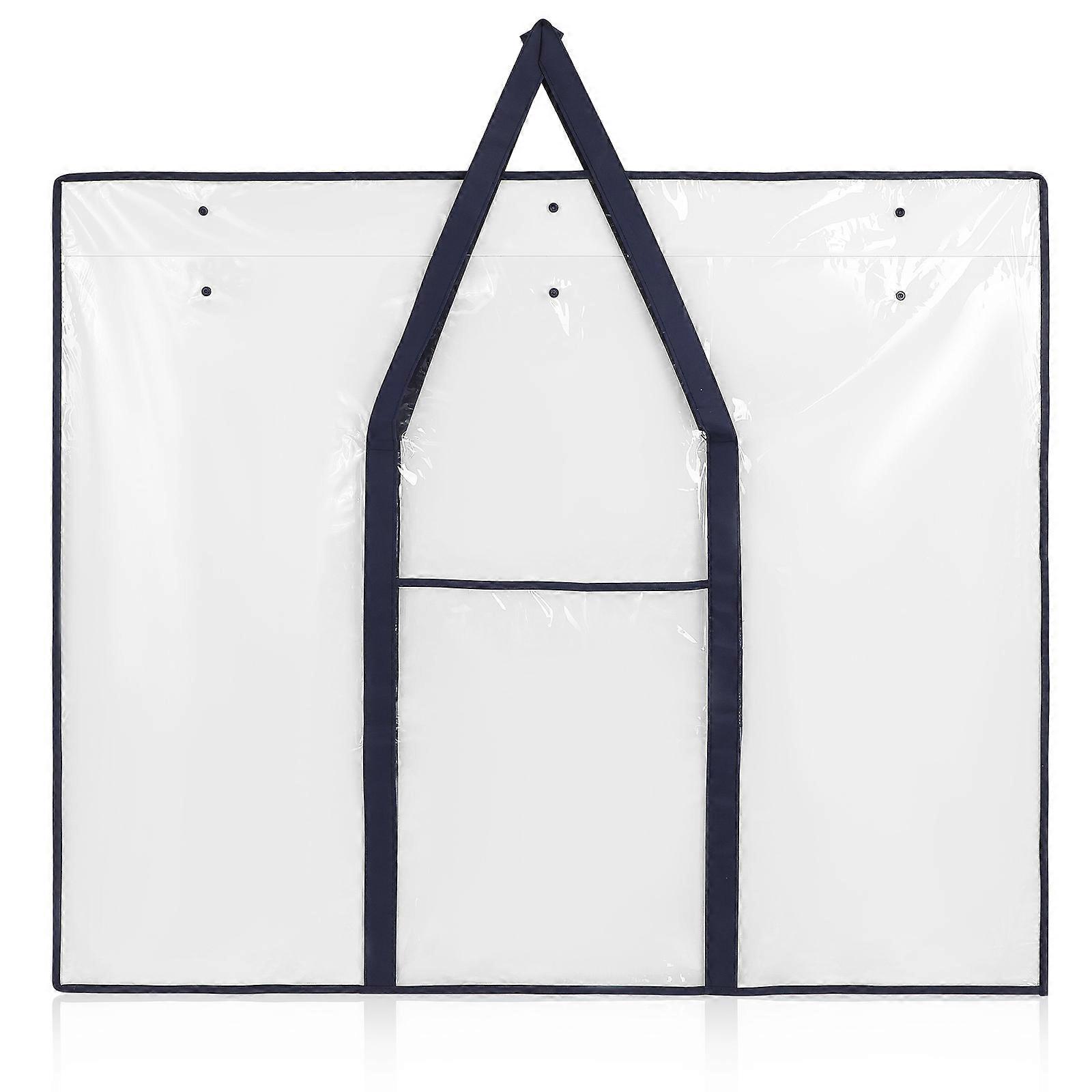 ملصق تخزين الفن حقيبة محفظة حامل ملصق كبير حقيبة تخزين ملصق الناقل لوحة الإعلانات حامل ورقة مع مقبض