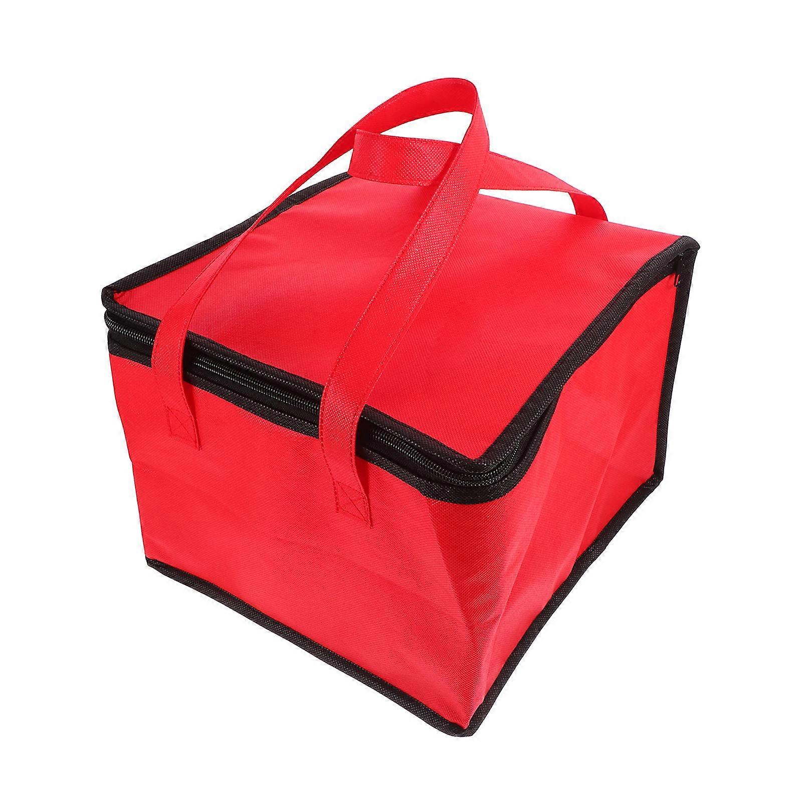 حقيبة توصيل الطعام المعزولة حقيبة تخزين البيتزا حقيبة تبريد البقالة المحمولة