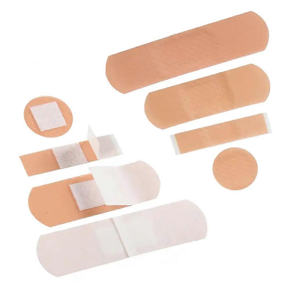 100pcs Waterproof BandAids & Breathable Band Aid For Wounds Hemostasis Medical Plasters Bandage First Aid Adhesive Patch