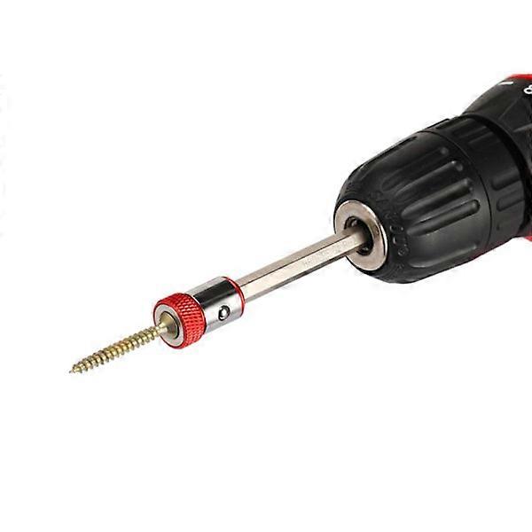Magnetic screw holder for bits / screwdrivers Red one size