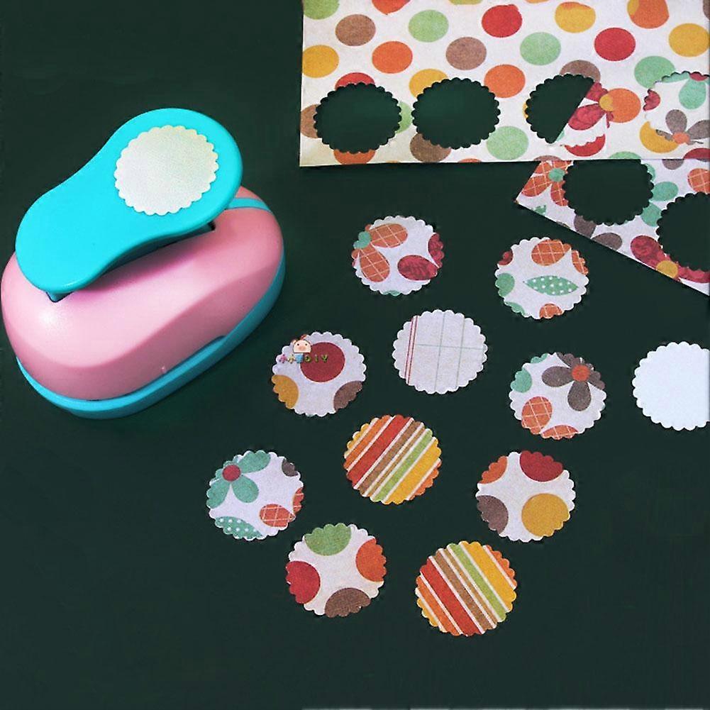 Mini Craft Punch | Cube Circle Different Size Paper Cutter | Scrapbook Christmas Snow Stamp Embosser Hole Puncher Tool New
