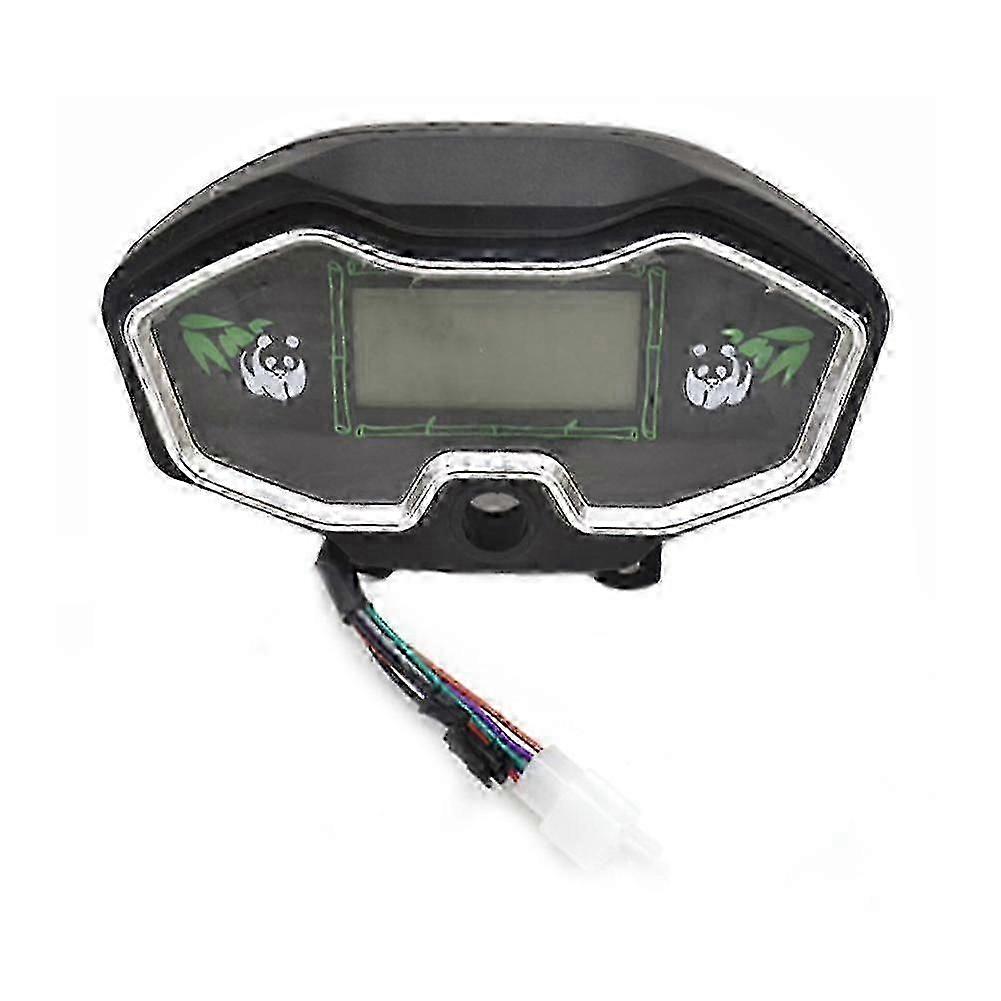 48-72V Electric Tricycle LCD Display Indicator Speedometer Instrument Panel Power Speed Battery, Pa