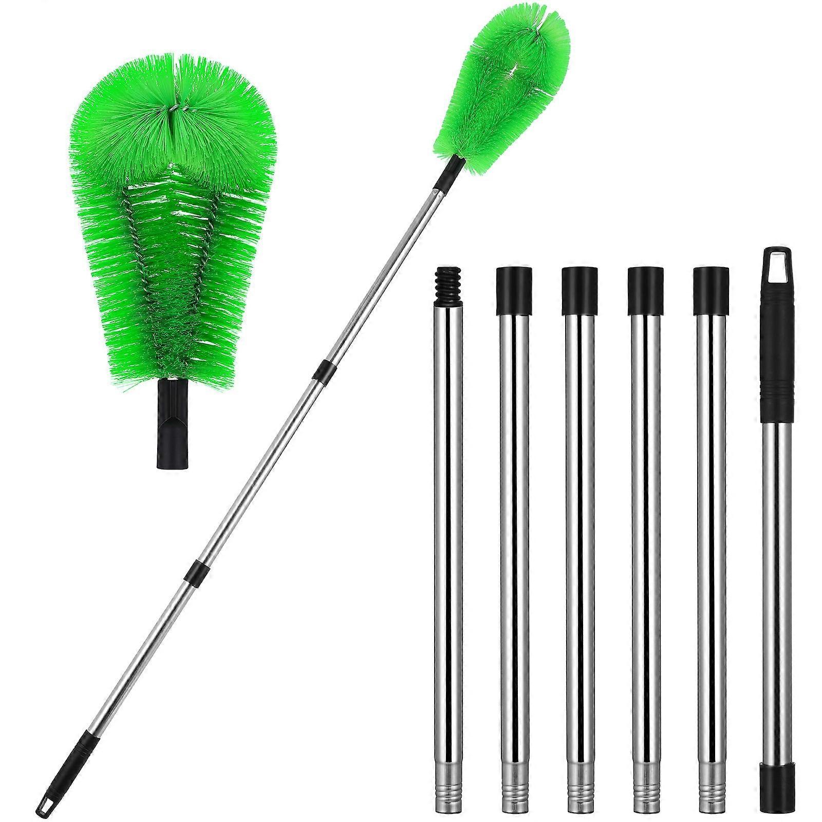 1 Set Gutter Cleaning Supplies Featuring Adjustable Length Roofing Brush Efficient In Clog Prevention For High Reach Areas Cleaning