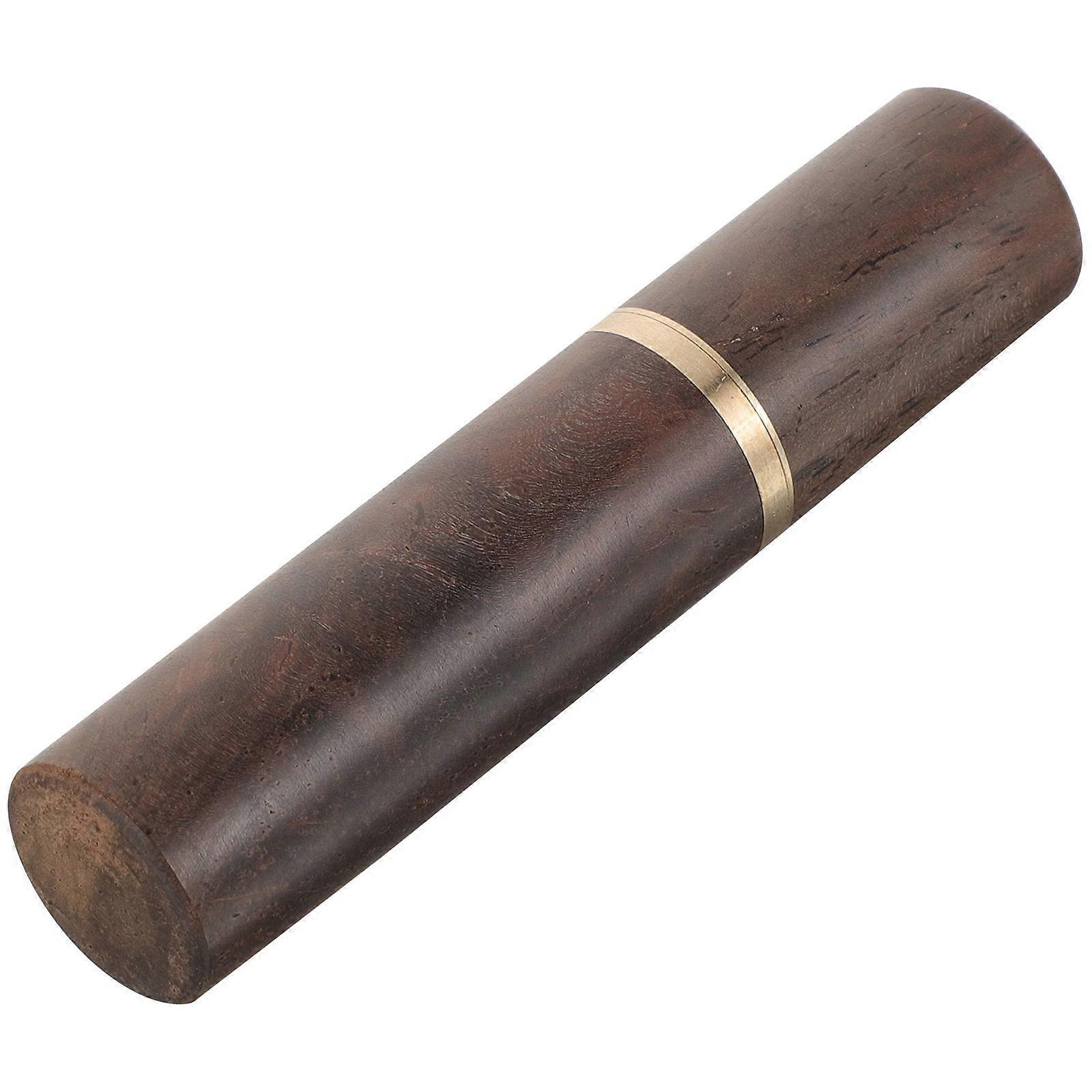 Multi-Function Needle Holder for Daily Use 4Pcs Wooden Needle Tube