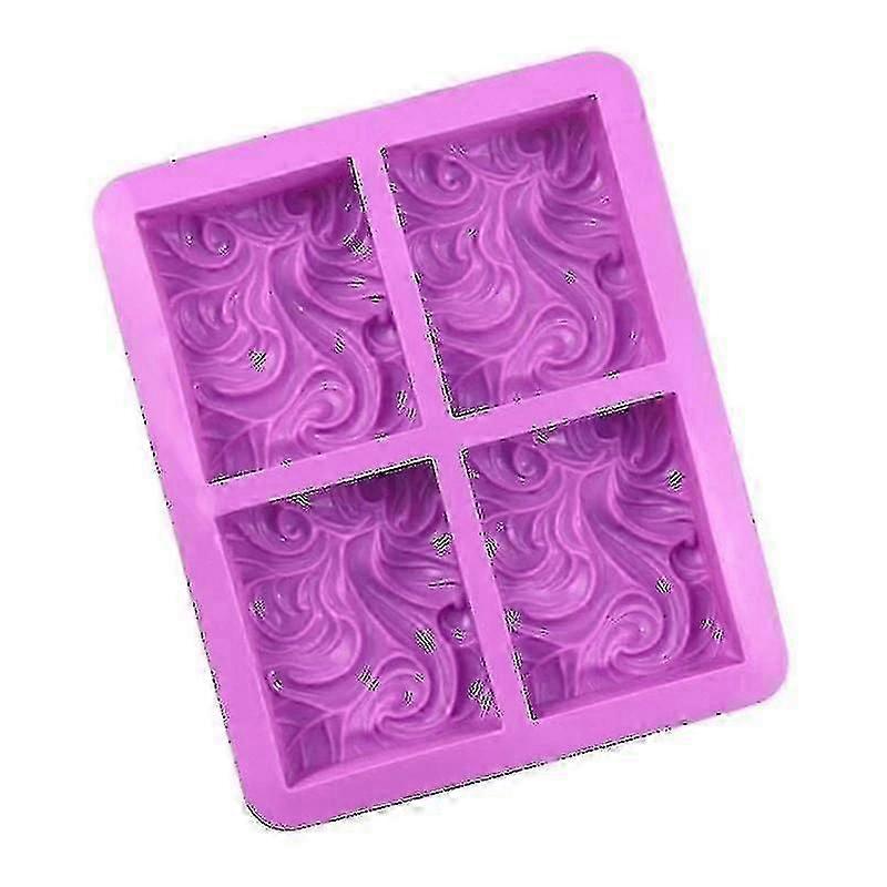 Miniowl-4 Wave Spray Silicone Hand Soap Cake Mold