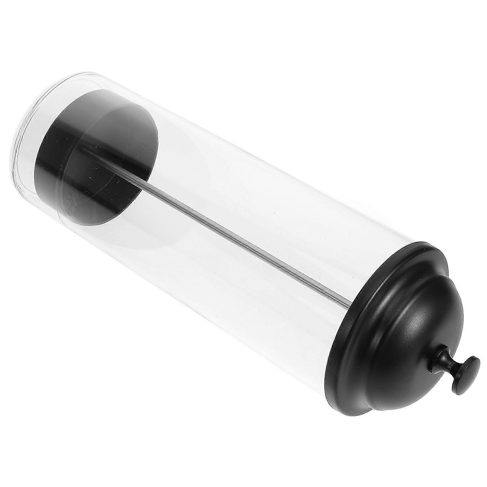 Transparent Straw Holder Dispenser for Drinks Counter