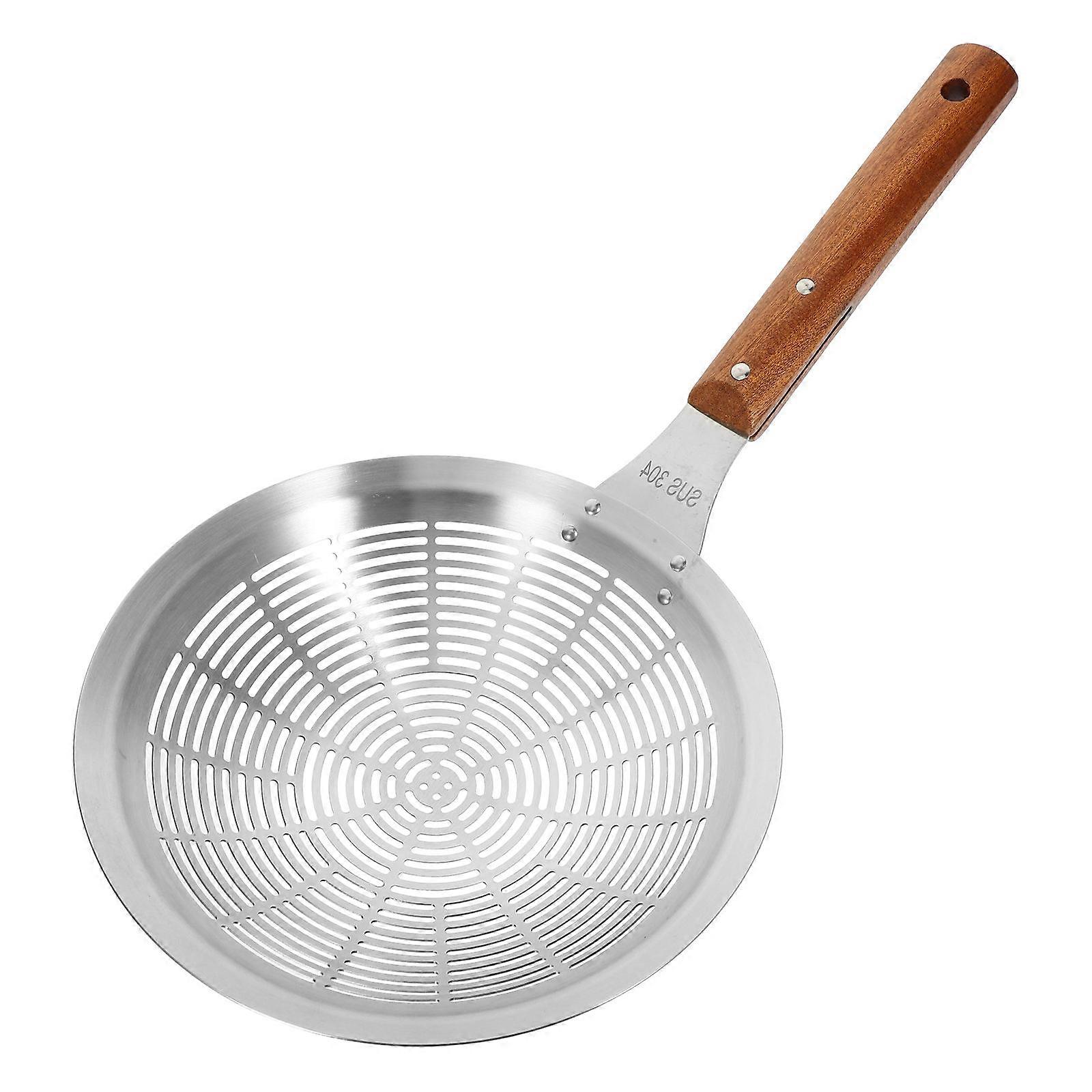 Stainless Steel Skimmer Ladle for Serving Pasta Kitchen Strainer Tool