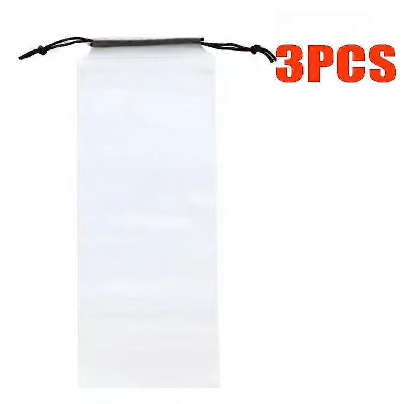 Sac de rangement de parapluie en plastique translucide, housse de parapluie imperm��able et Anti-salissure, sacs portables r��utilisables �� co