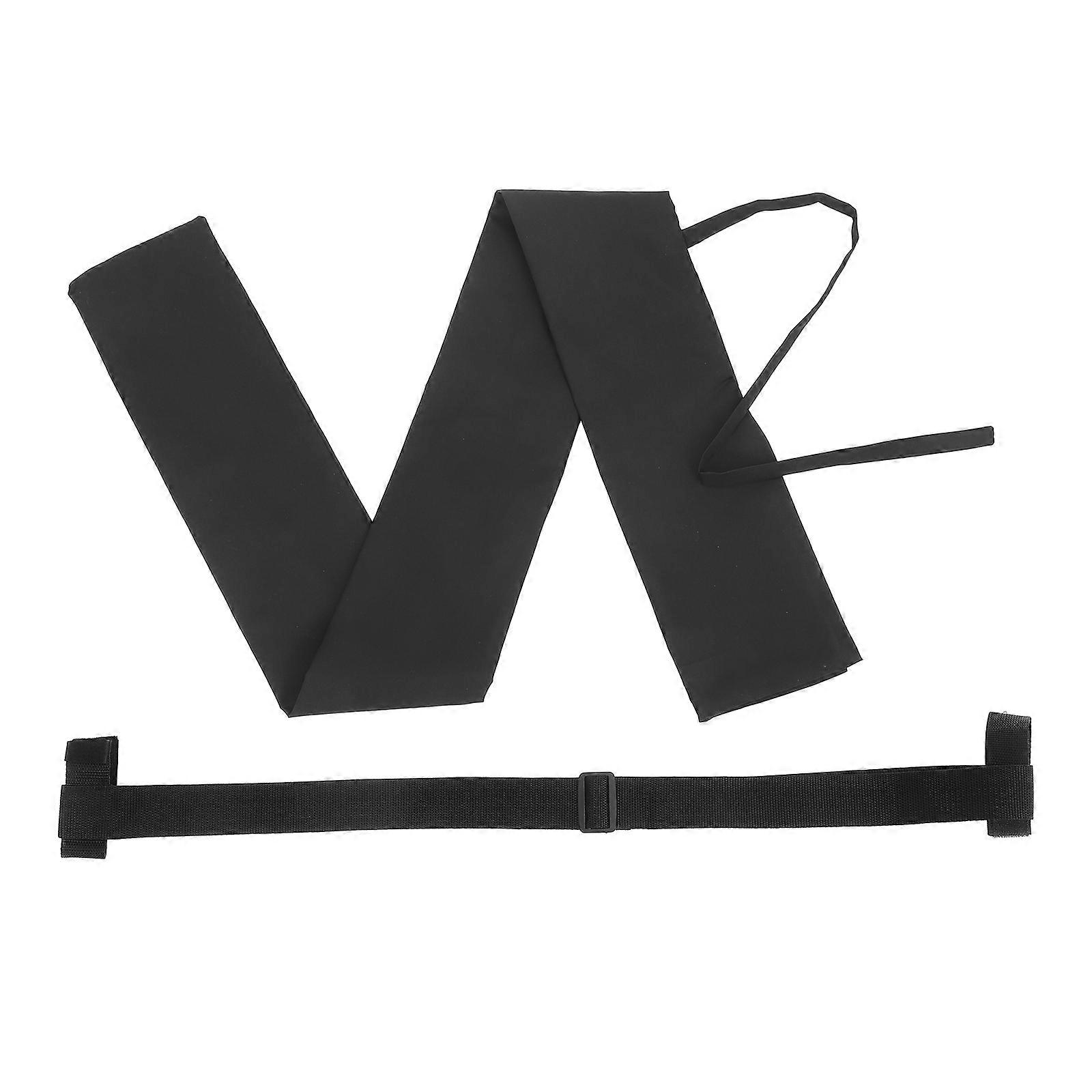 Black Carrier Strap and Bag Pouch for Decoration 1Set