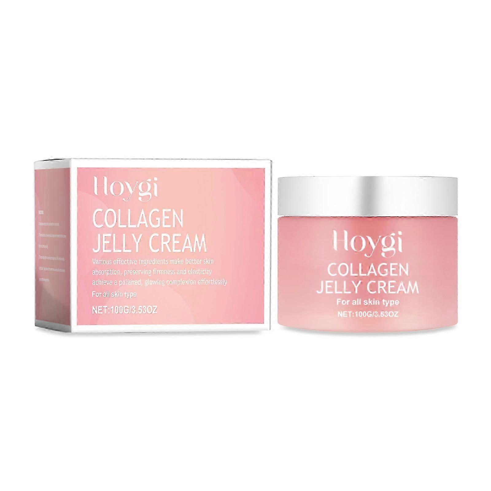 Brightening Collagen Jelly Cream - Deep Moisturizing & Pore Cleansing Mask, 100g