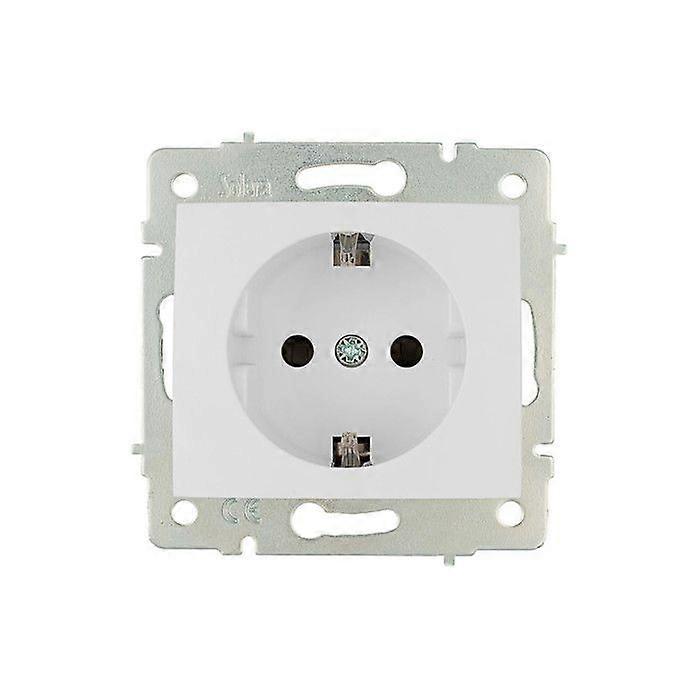 Bipolar Base With T/tl 16a 250v With Shutter S.europa Solera Erp60