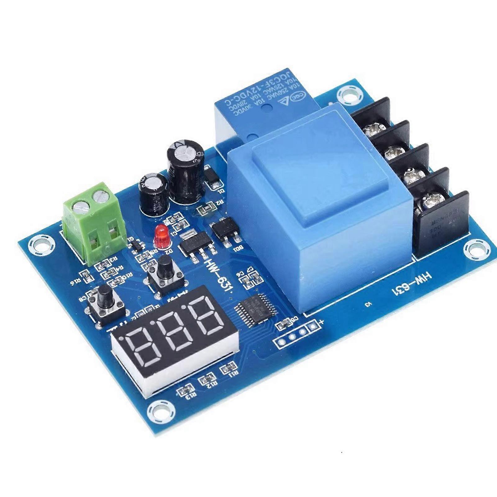 Energy Saving Battery Charging Protections Board Featuring LED Power Light for Auto Disconnects Charging Controller Multicolor