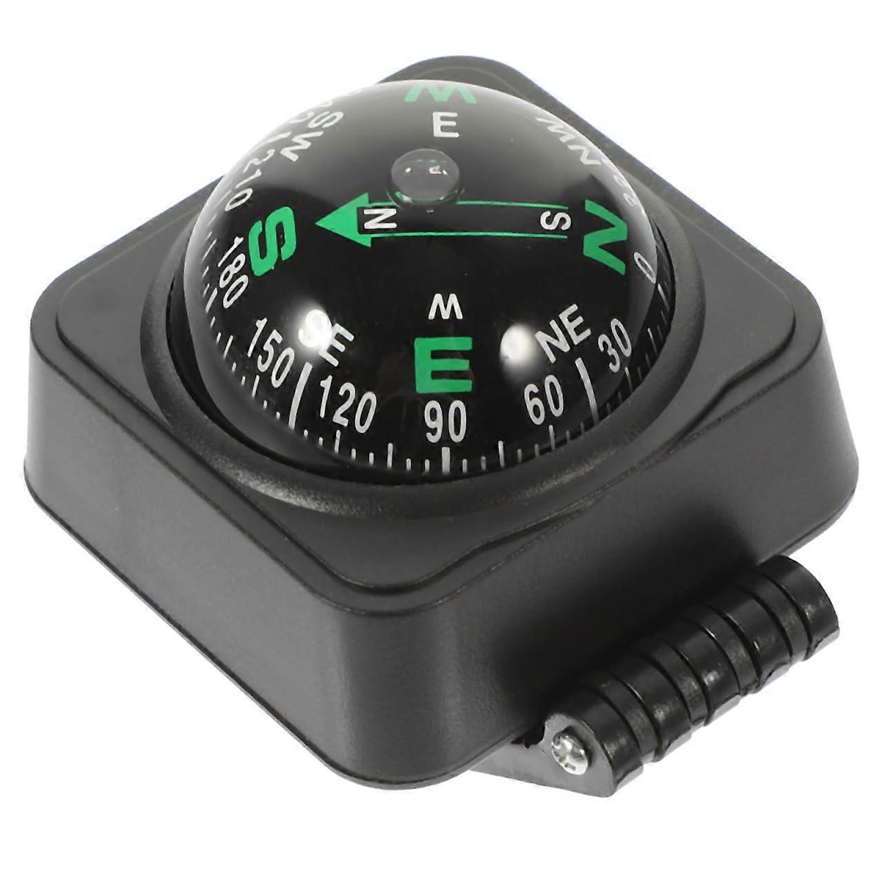 Car Dashboard Compass Ball for Accurate Direction Tracking, Durable Vehicle and Boat Navigation