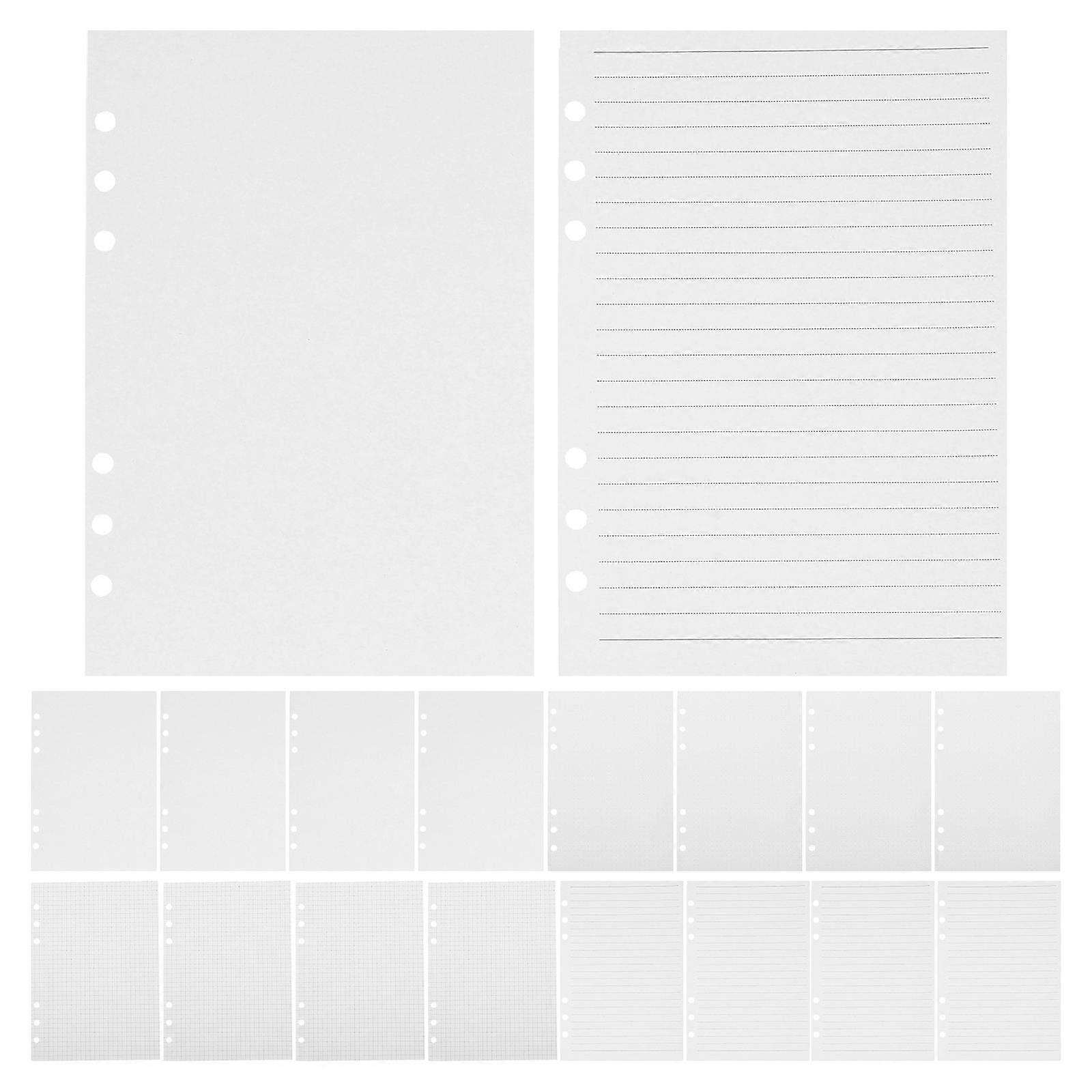 Planner Refillable Handbook Inner Pages Paper with 180Pcs Loose Leaf