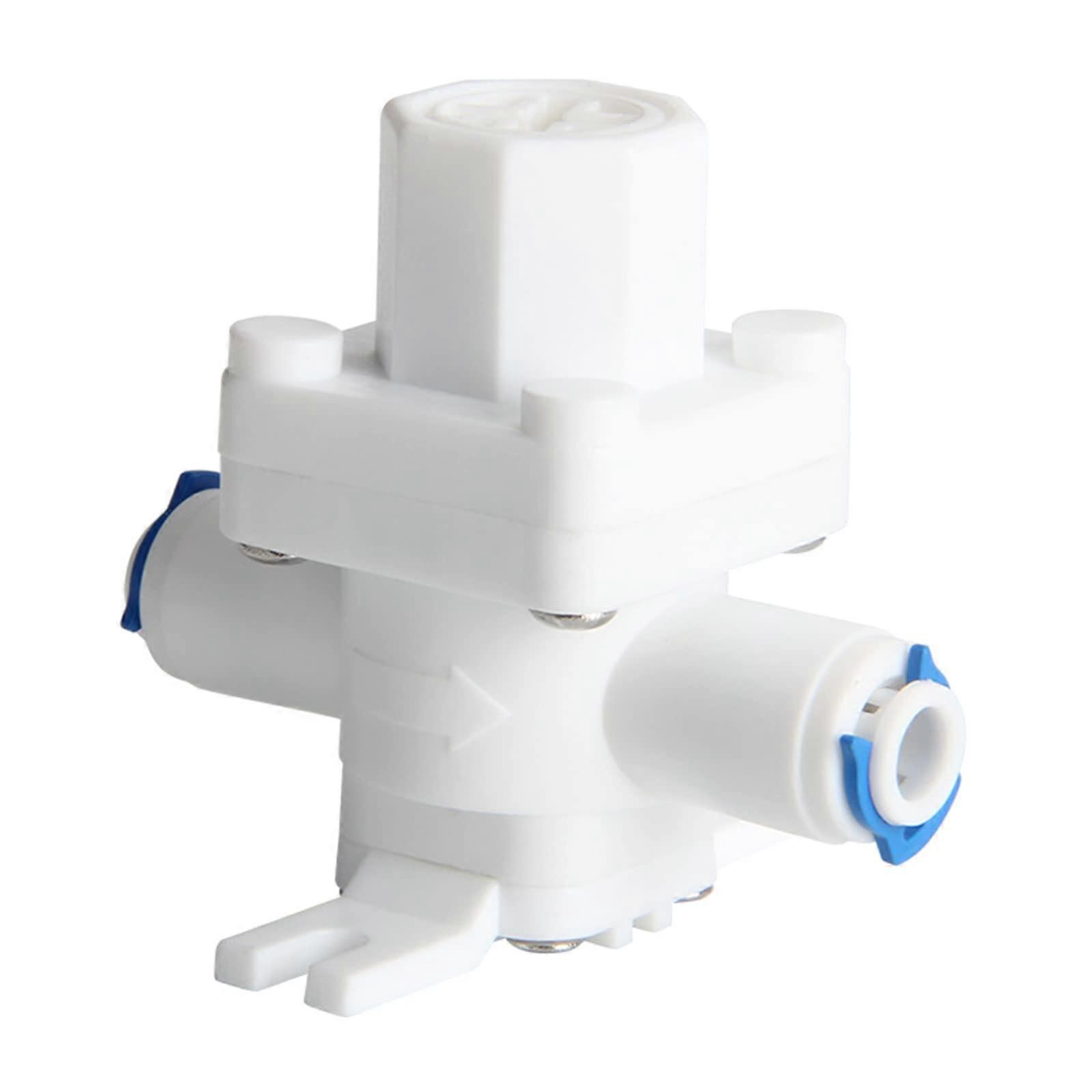 Water Pressure Regulator, Adjustable Reducing Valve For Reverse Osmosis, 1/2 in 3/8 in 1/4 in DN8