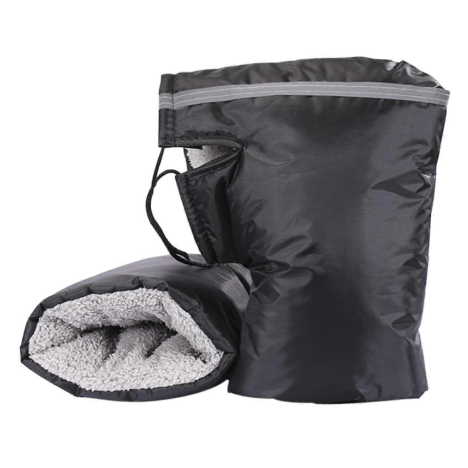 ATV Handlebar Mitts for Kymco Mongoose 250, Windproof WaterResistant Handguards for Winter Riding