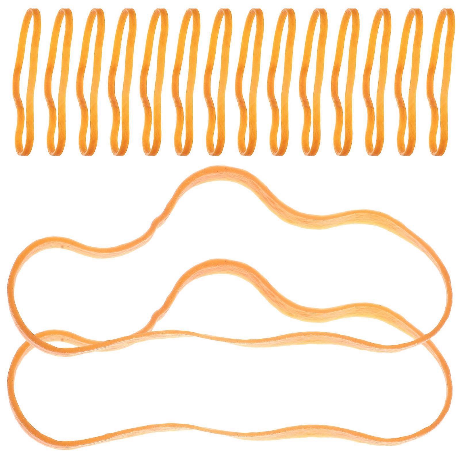 Wide Rubber Bands Heavy Duty for Trash Can 2Sets of Elastic Rubber Bands