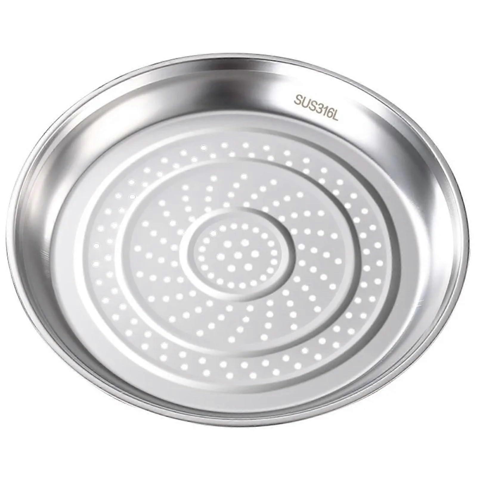 Stainless Steel Steamer Basket 32cm Large RustProof Rack for Pots Dishwasher Safe