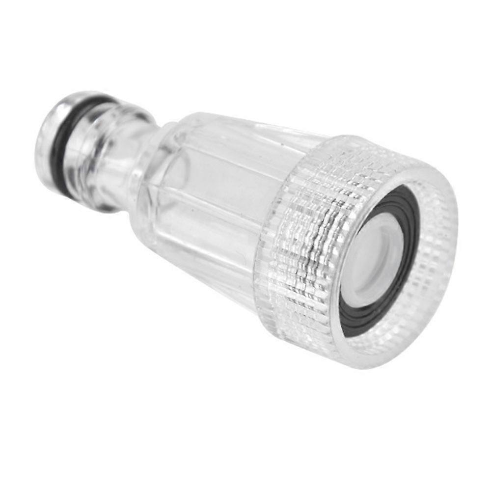 Transparent Plastic Water Filter for Car Wash Machine with High Pressure Fitting for Home Use 0.5L