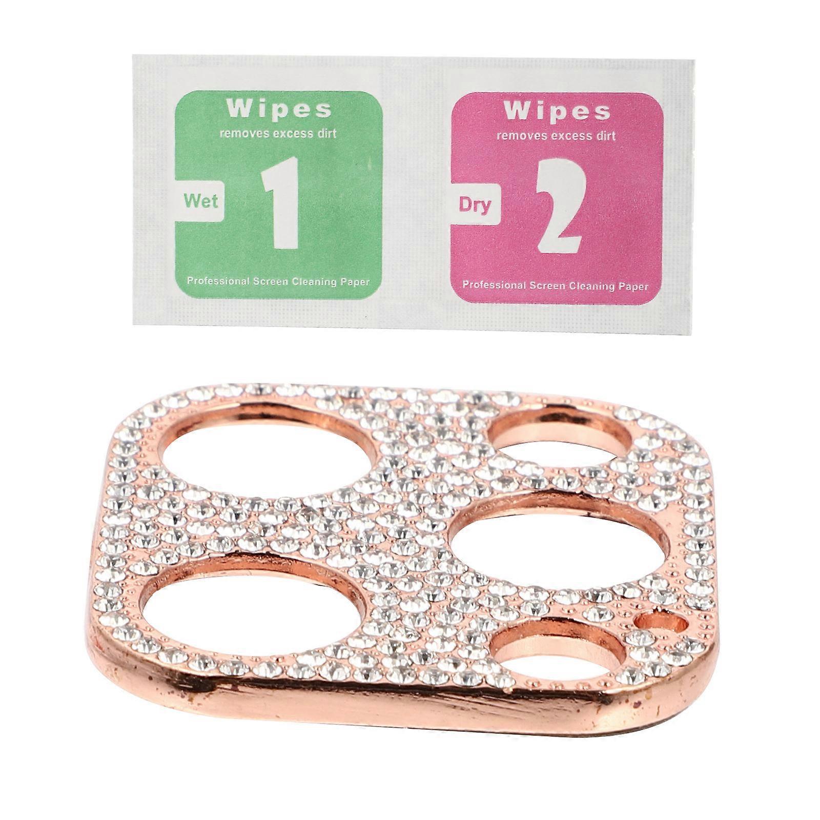 Camera Lens Protector for 12 with 1Pcs Bling Rhinestone Cover