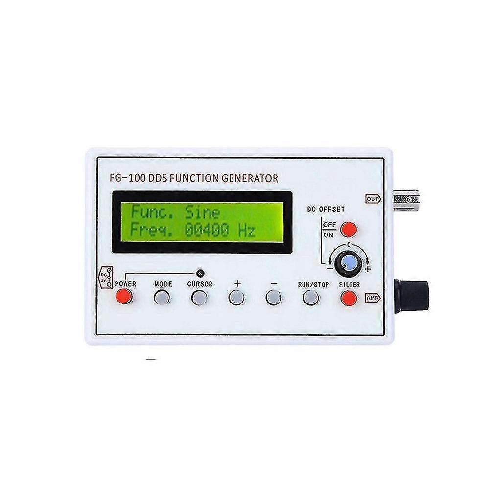 Dds Function Signal Generator Fg-100 1hz-500khz High Accuracy Waveform Accurate 2025