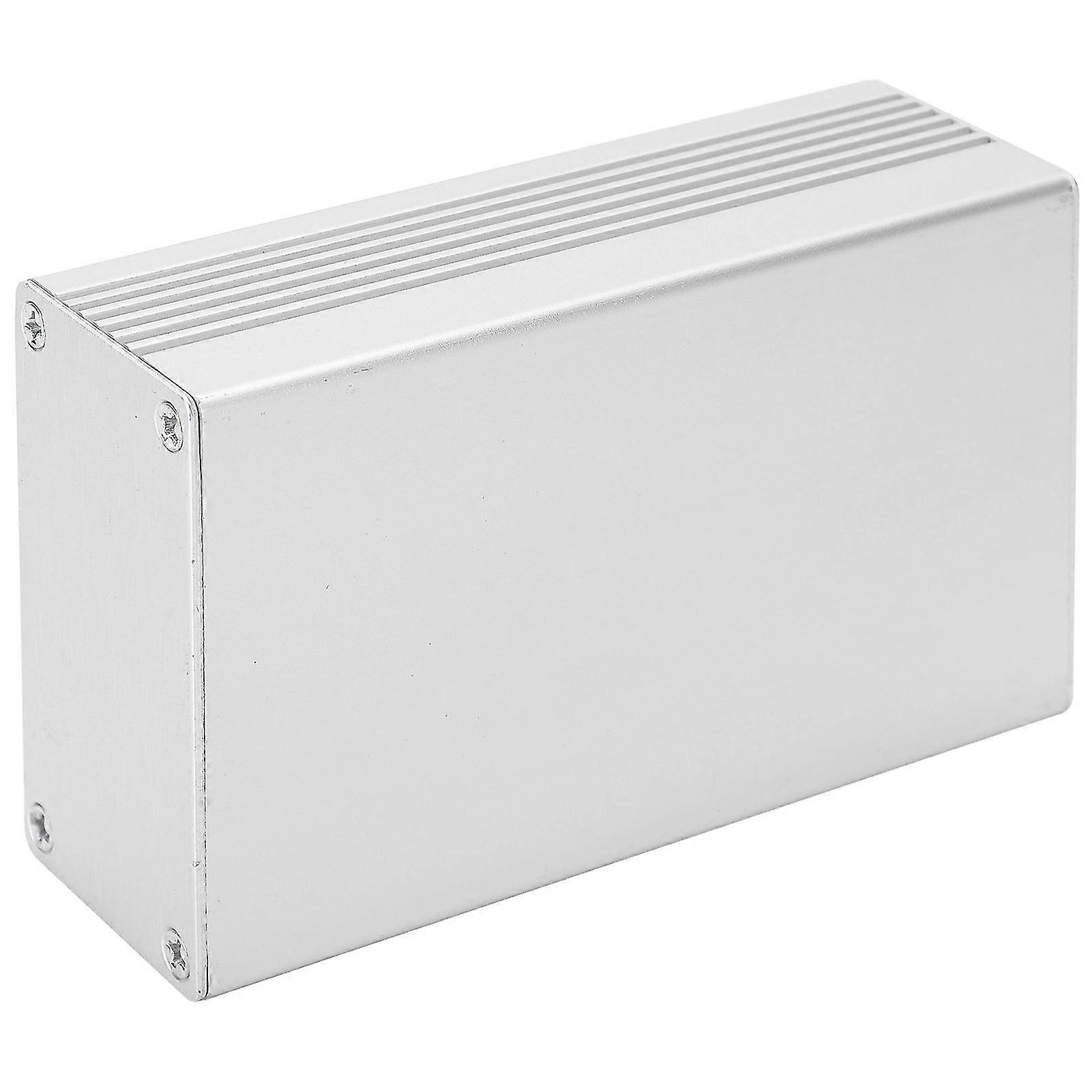 Aluminum Enclosure Case Integrated Junction Box Shell Electronic Project Case Gray 26-27s