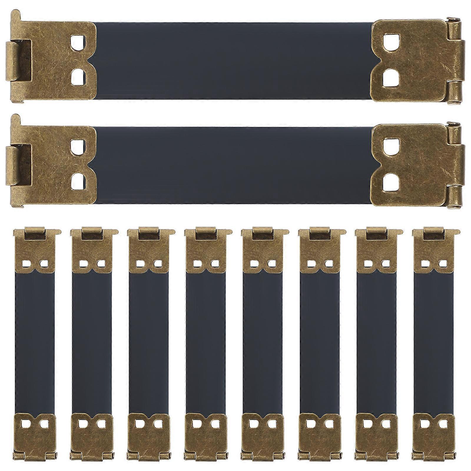 20Pcs 8Cm Sewing Internal Flex Frame Hinges for DIY Projects Handbag Components Durable Functionality