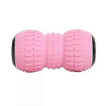 Elektrische massagebal met vibratie, USB oplaadbaar, sport-, yoga- en foamroller voor spierontspanning, klein formaat 26-27 cm