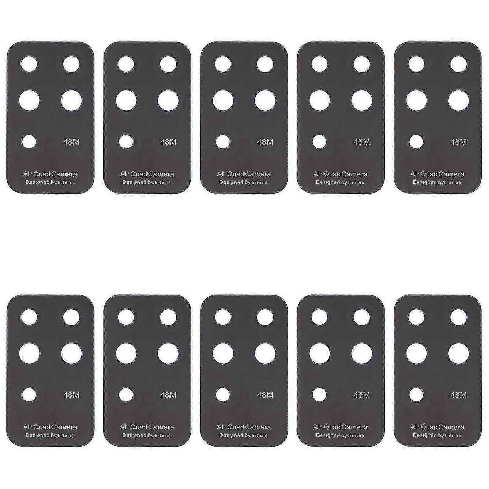 For Infinix Note 8i X683 X683B 10pcs Back Camera Lens 2025