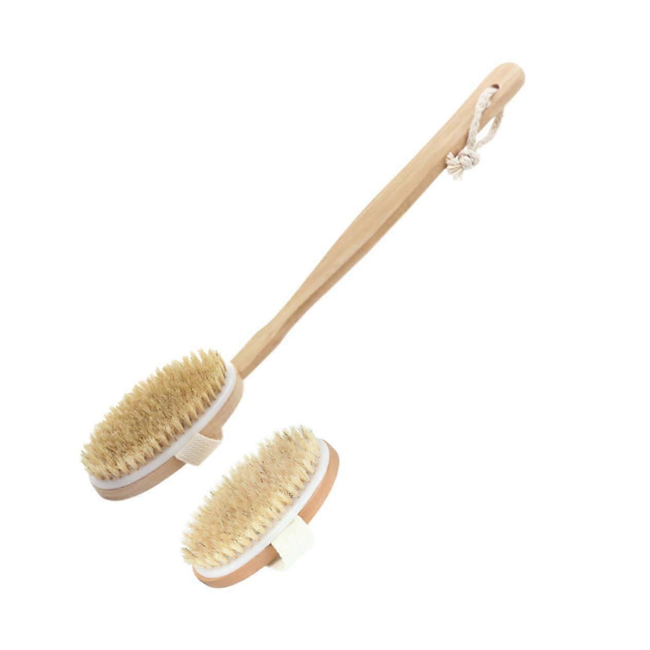 Back Scrubber and Bath Brush Set with Long Handle for Comfortable Exfoliation and Deep Cleansing