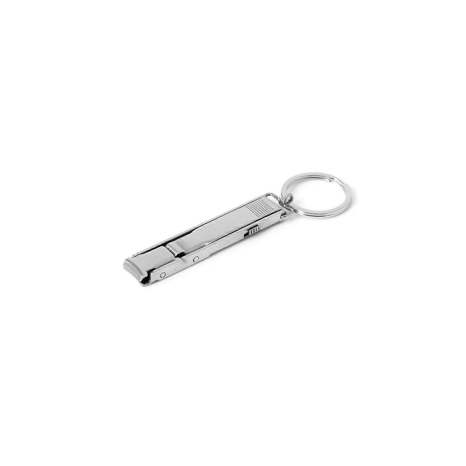 Nail Clipper Ultra Thin Stainless Steel with Light Keychain Compact Tool for Thick Nails