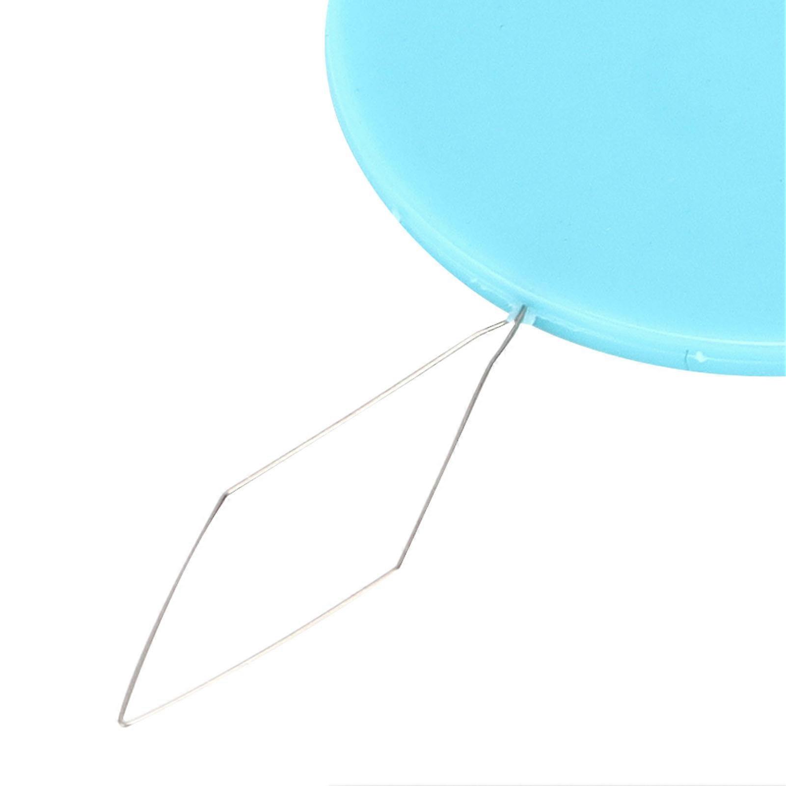 Needle Threader 3 in 1 Coloured Wire Loop DIY Thin Steel Wire Avoid Eye Fatigue Threading Tool for HouseholdBlue
