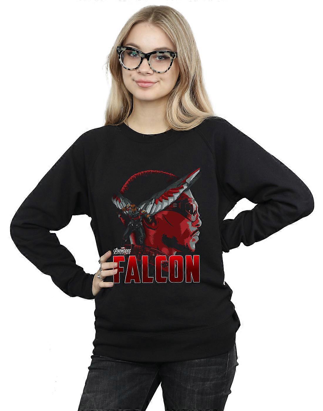Marvel Women's Avengers Infinity War Falcon Character Sweatshirt