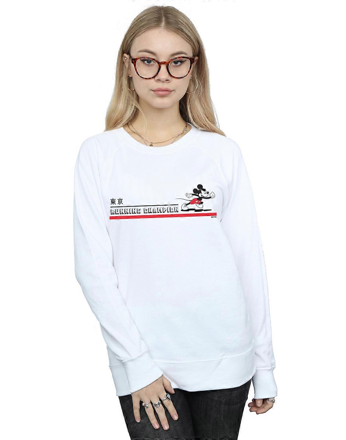 디즈니 여성용 미키마우스 러닝 챔피언 스웨트셔츠