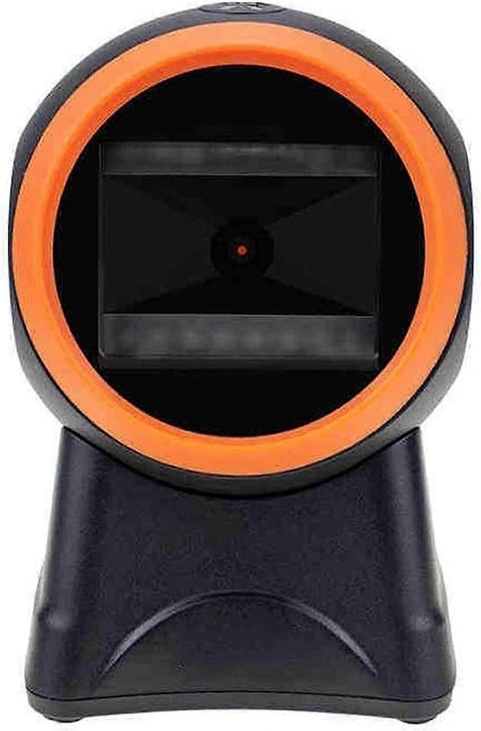 Barcode Scanner USB 2D Wired Speed IP66 Waterproof for POS Retail Mobile Payment Black