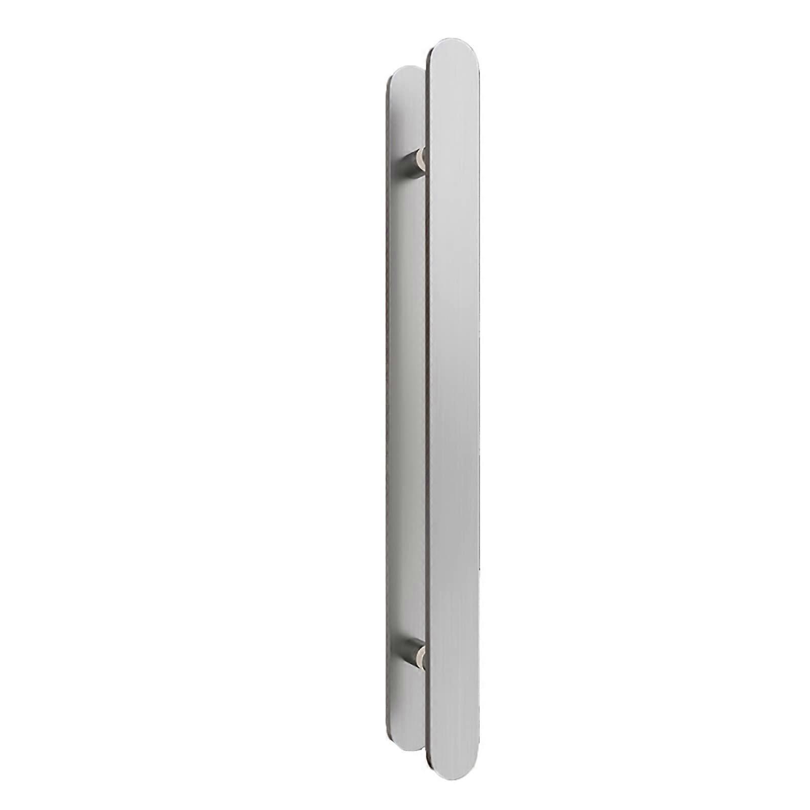 Sliding Door Handle Stainless Steel 100cm Rustproof Pull for Barn Glass Shower Entry Doors Silver