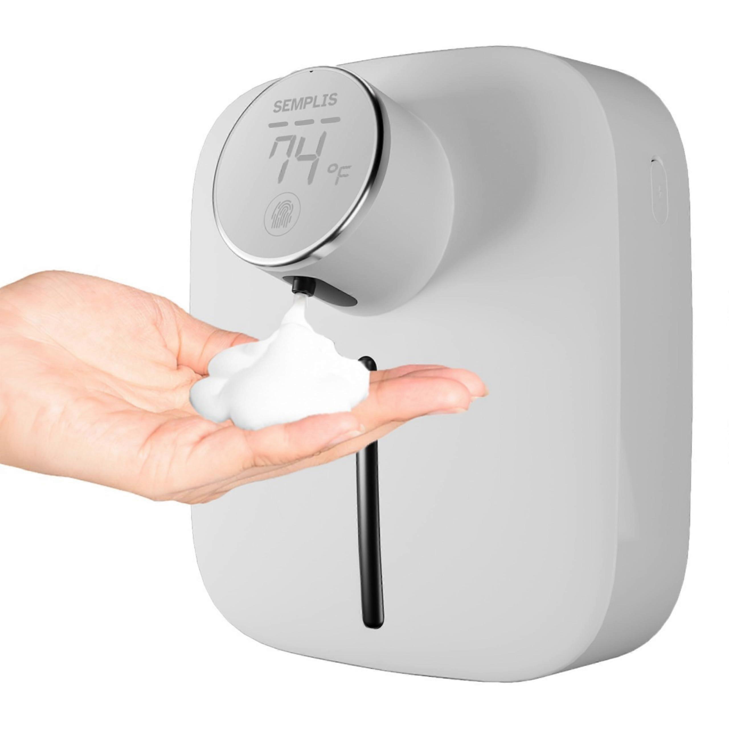 Automatic Soap Dispenser with Touchless Sensor, Wall Mounted Foaming, USBC Rechargeable, 320ml