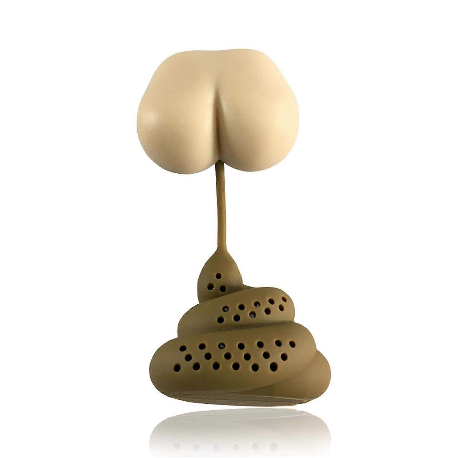 Tea Infuser Silicone Stool Shape Funny Design Loose Leaf Strainer Ball Food Grade Easy Clean