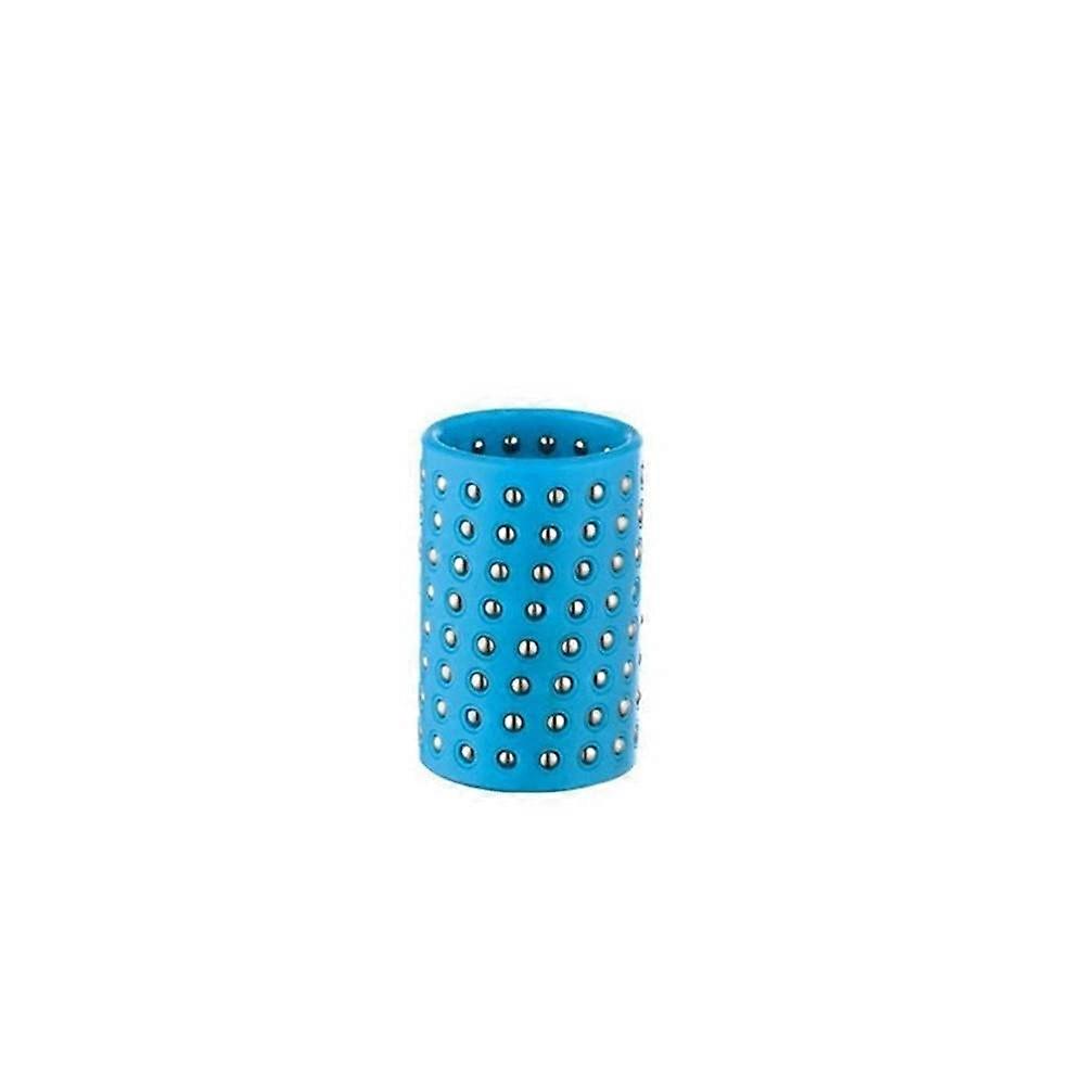 Blue Steel Ball Holder with Precision Guide Column 25x50mm for Durable Mechanical Alignment