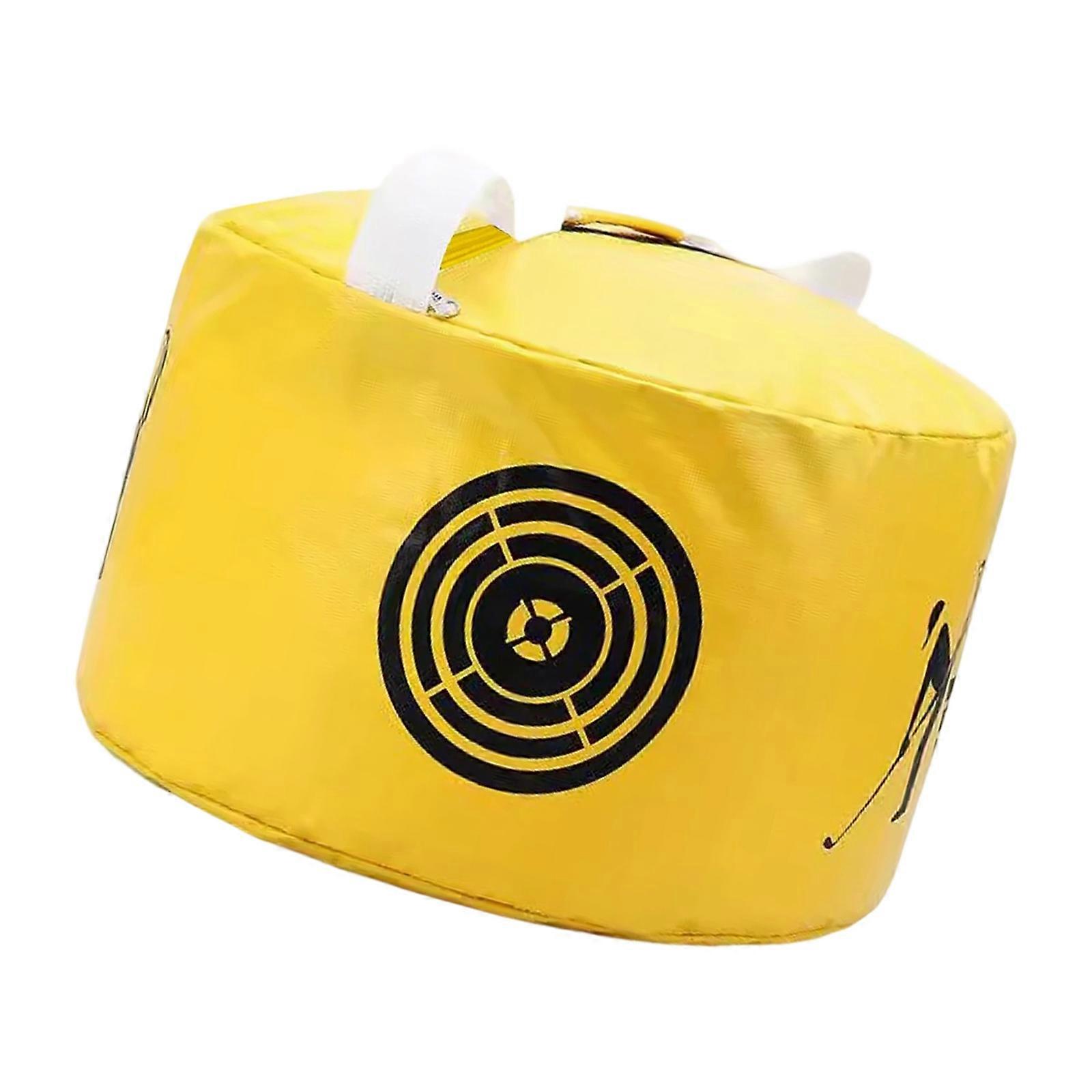 Efficient Golf Hitting Bag for Practice Helps Golfers Improve Swing Skills Quickly Durability Materials  Yellow