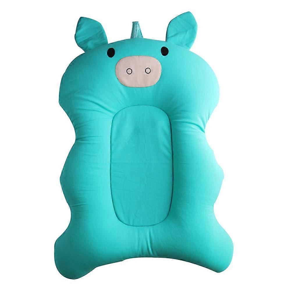 Baby Bath Support Pillow for Newborns with Soft NonSlip Cushion and Secure Triangular Sling Design