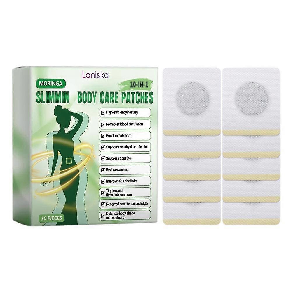 10PCS Moringa Berberine x NAD+10-in-1 Advanced Nano Microneedle Patch

