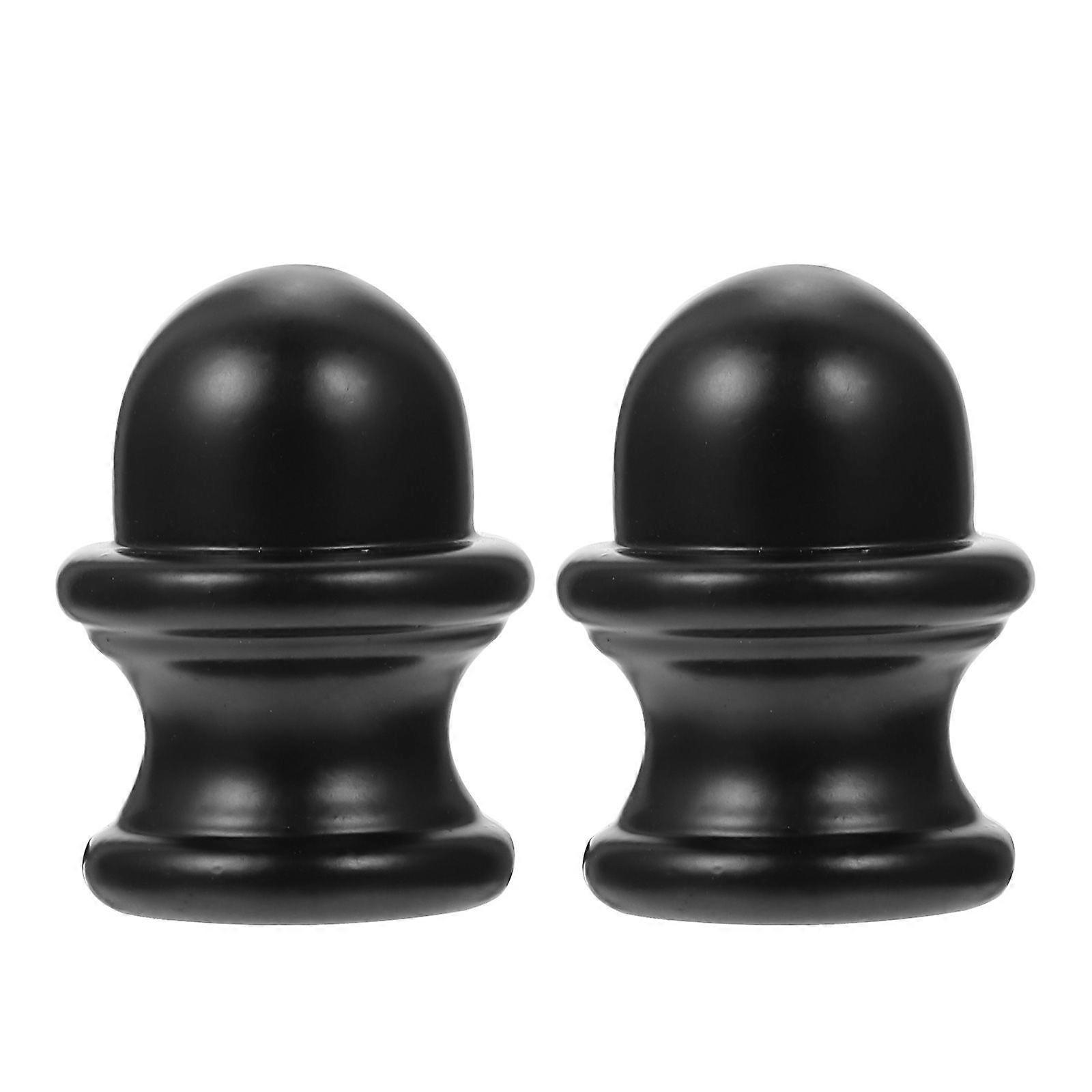 2Pcs Table Light Finial Decor Simple Lampshade Holder Knob Chic Light Accessory