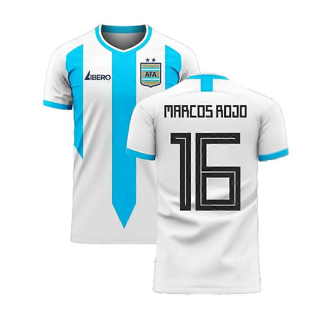 Argentina 2025-2026 Home Concept Football Kit (Libero) (MARCOS ROJO 16)