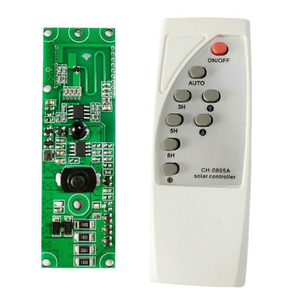 Automatic Control Lamp Board with Remote Control Solar Generator Charge Controller Multi-function Practical Human Body Induction