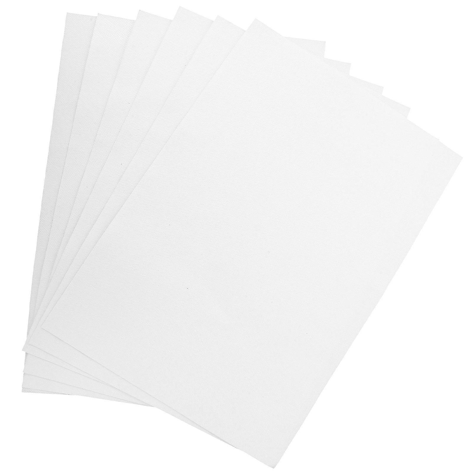 White Water Soluble Embroidery Stabilizer for Stitching 6Pcs